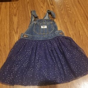 Oshkosh Jean overall & Tulle dress!